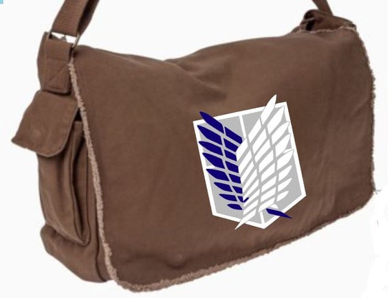 Attack on Titan Messenger Bag - school  laptop  book bag - Scout ...