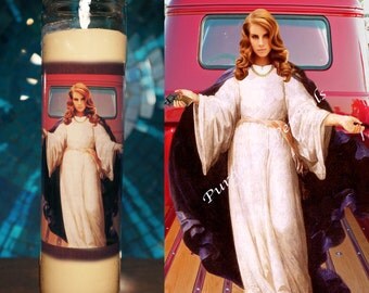 Saint Lana Del Rey Prayer Candle