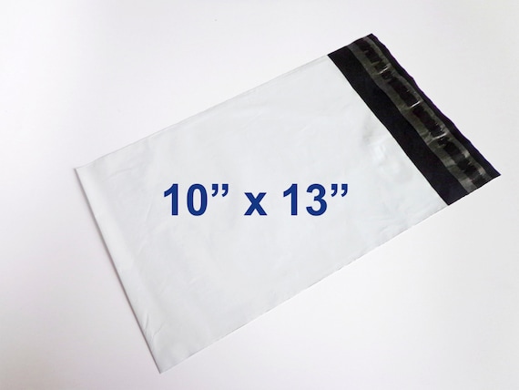 500 BUSTE Poly Mailer 10x13 Self SEAL SACCHETTI DI PLASTICA - Foto 8