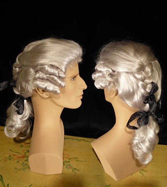 SilverWhite Men Wig Cavaliere wig04