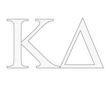 Popular items for kappa delta letters on Etsy