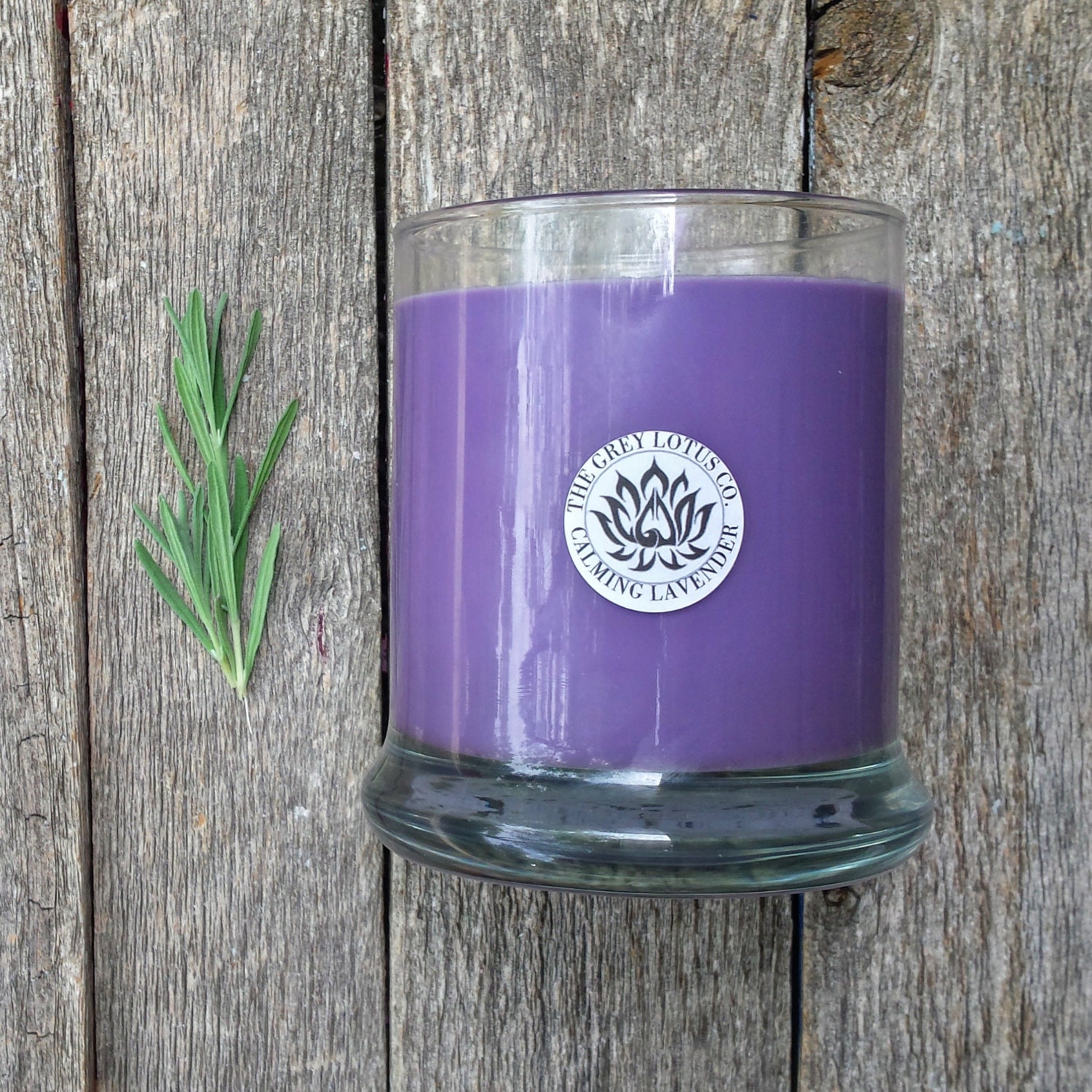 Soy Candle Lavender Candle Soy Candle Purple By Thegreylotus 