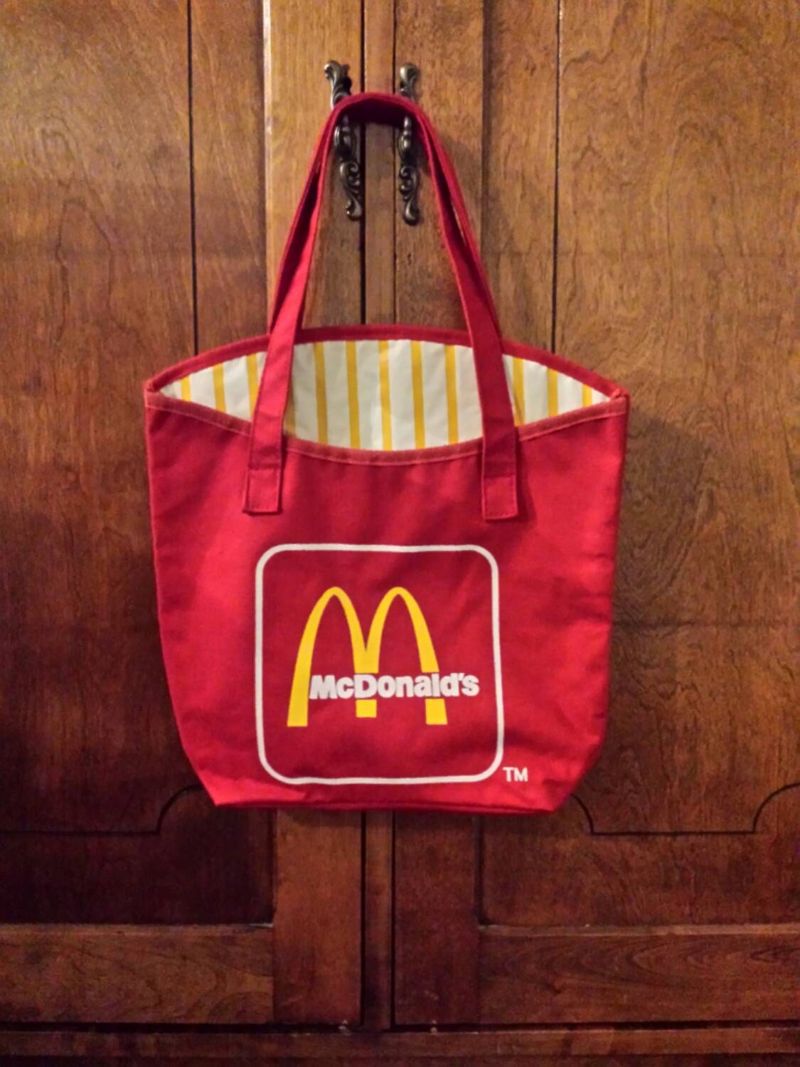 MCDONALD'S Fries Pack Imitation :Insulated Bag by ToyTreasureChest