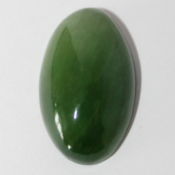 Green jade cabochon nephrite cabochon Russian jade FREE