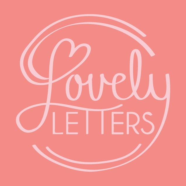 Lovely Letters by LovelyLettersDesign on Etsy