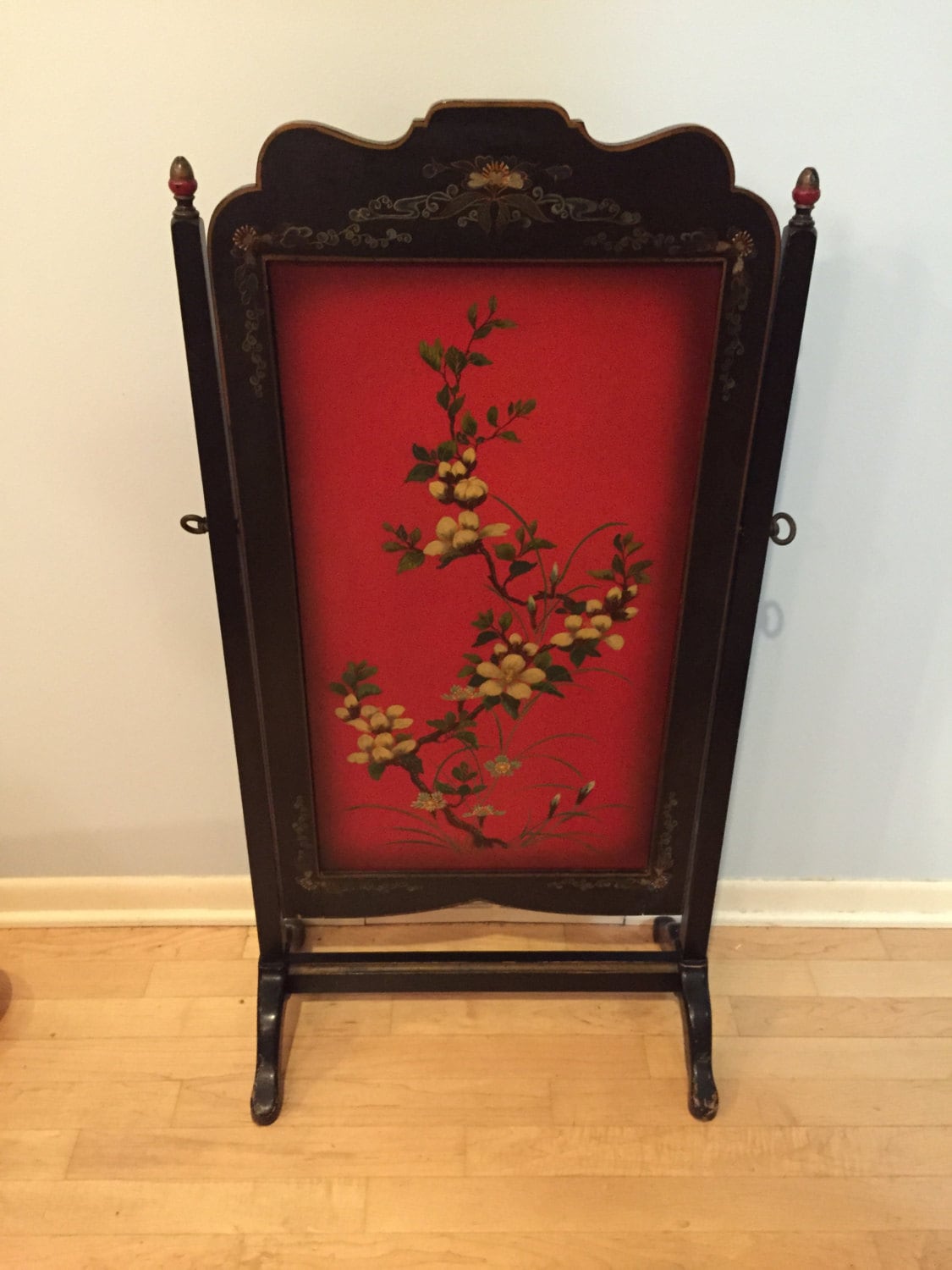 Vintage Hand Painted Fireplace Screen – Haute Juice