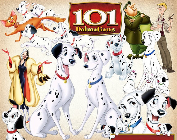 disney clipart 101 dalmatians - photo #32