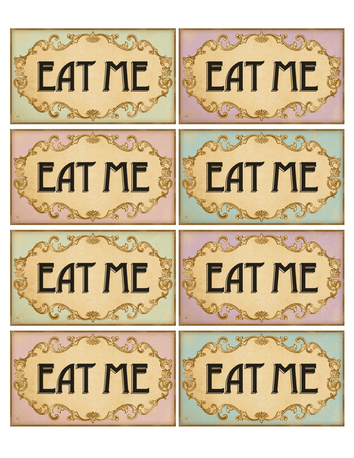 Eat me go. Этикетка eat me. Надпись eat me в рамке. Eat me блокнот. Бирка выпей меня шрифт кино.