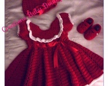 Popular items for baby christmas dress on Etsy