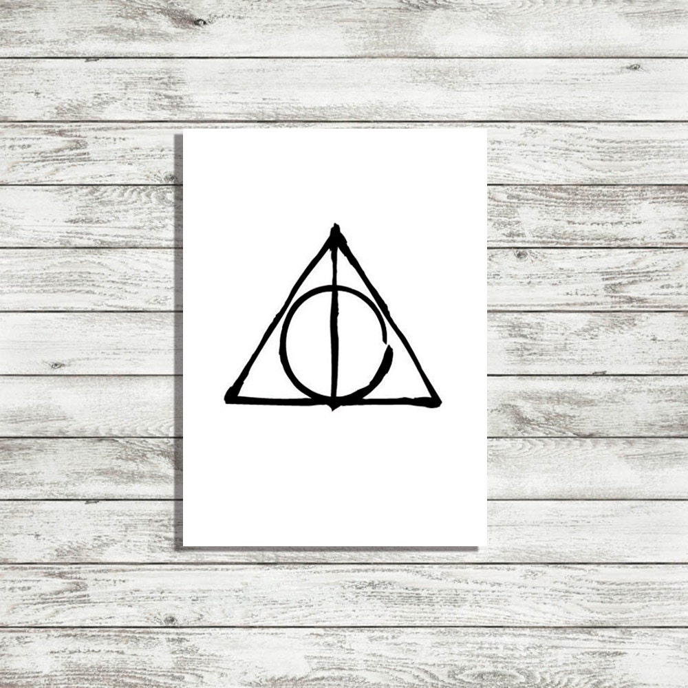Harry Potter Deathly Hallows Printable