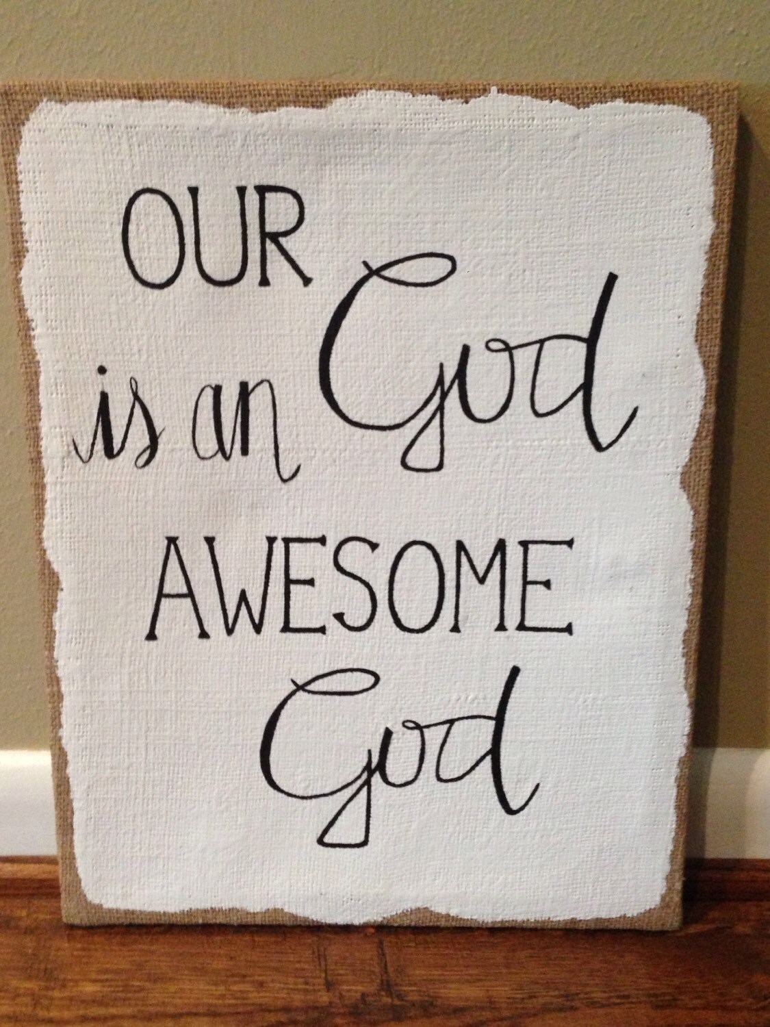 Our God is an Awesome God