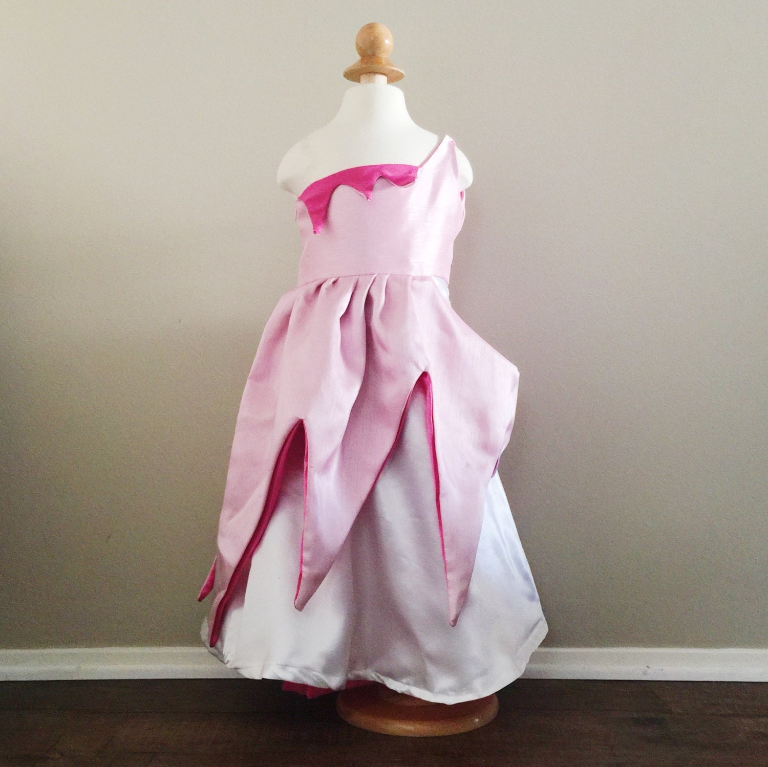 cinderella pink dress torn