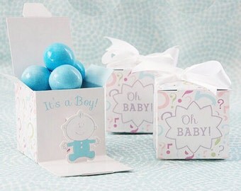 reveal gender box boxes baby boy