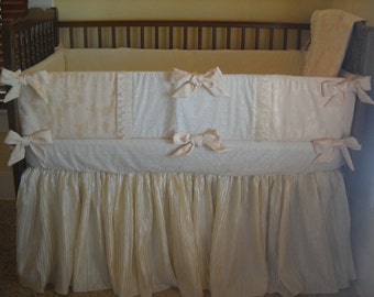 Elegant and Inspirational Baby Crib Bedding by Dance With Joy Baby Bedding