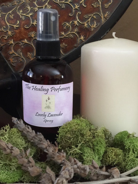 Lovely Lavender Spray 4oz essential oils by TheHealingPerfumery