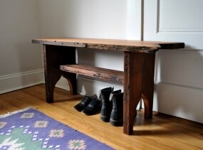 Modern Rustic Furniture Reclaimed Wood Bench Reclaimed Wood Furniture Rustic Bench Entryway Furniture Wooden Bench Architectural Salvage