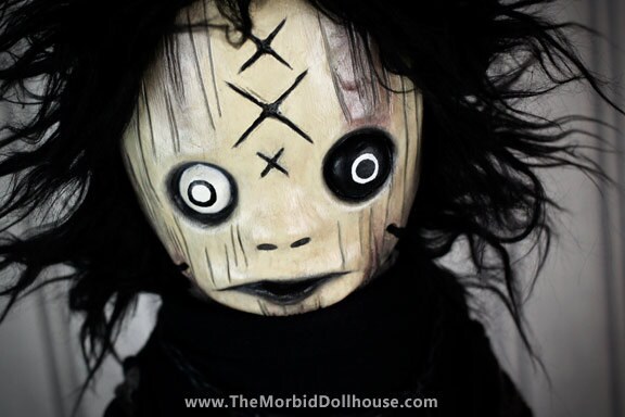 voodoo doll made of hair