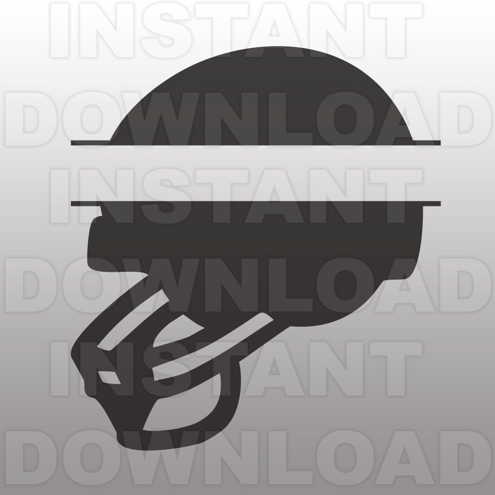 Download Football Helmet SVG File,Split Monogram SVG -Personal ...