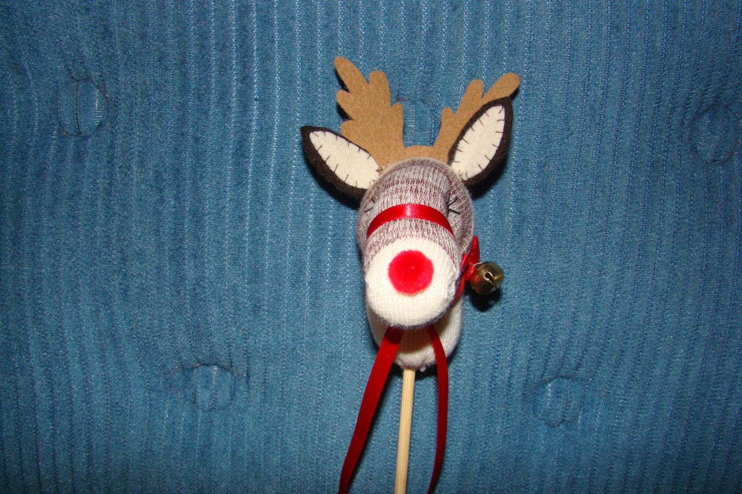 reindeer sock monkey