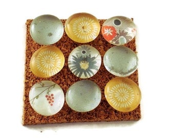 Cork Board Pins Decorative Push Pins Thumb Tacks in Mon Ami (P107)