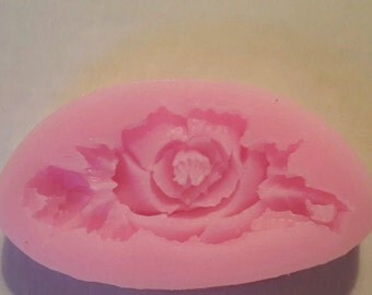 Rose in Full Bloom Silicone Fondant Mold DIY Mold Cake Decorating