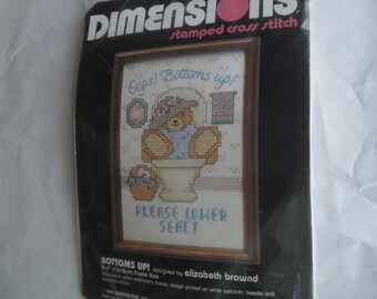 Cross Stitch Kit New Bottoms up! 6549 Dimensions