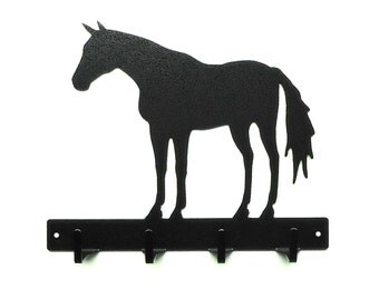 Horse Metal Art Key Rack - Free USA Shipping