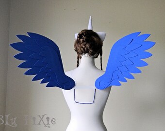 Princess Luna My Little Pony Cosplay Wings, Large Alicorn Pegasus Costume, Adult Kids Halloween Accessories, Brony Cons Festivals