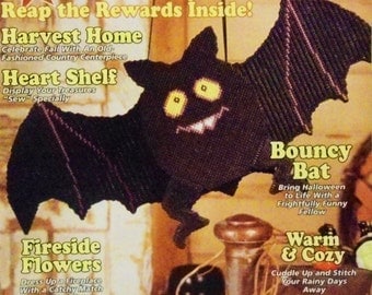 Plastic Canvas Magazine Sep/Oct 1995 Halloween/Fall