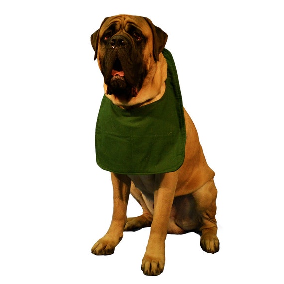 Dog Drool Bib Custom by madebyde on Etsy