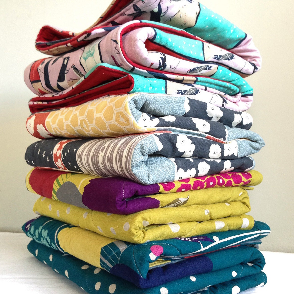 Modern Quilts NonToxic Baby Playmats & Fun by PeppermintPinwheels