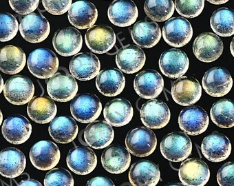 Labradorite Cabochon 4mm Round - 1 cab