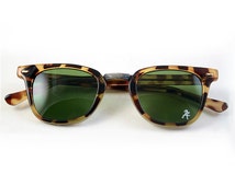 TMBR Jerry Garcia The Vintage Black w/ Green Sunglasses