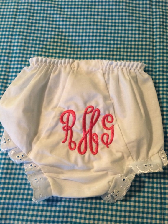 Little Girls Embroidered Bloomers