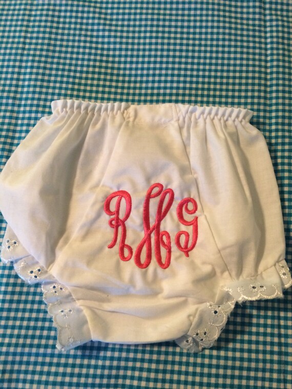 Little Girls Embroidered Bloomers