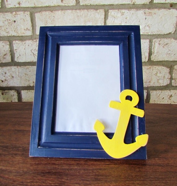 Nautical Style Picture Frame with Anchor
