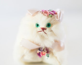 real rabbit fur cat toys