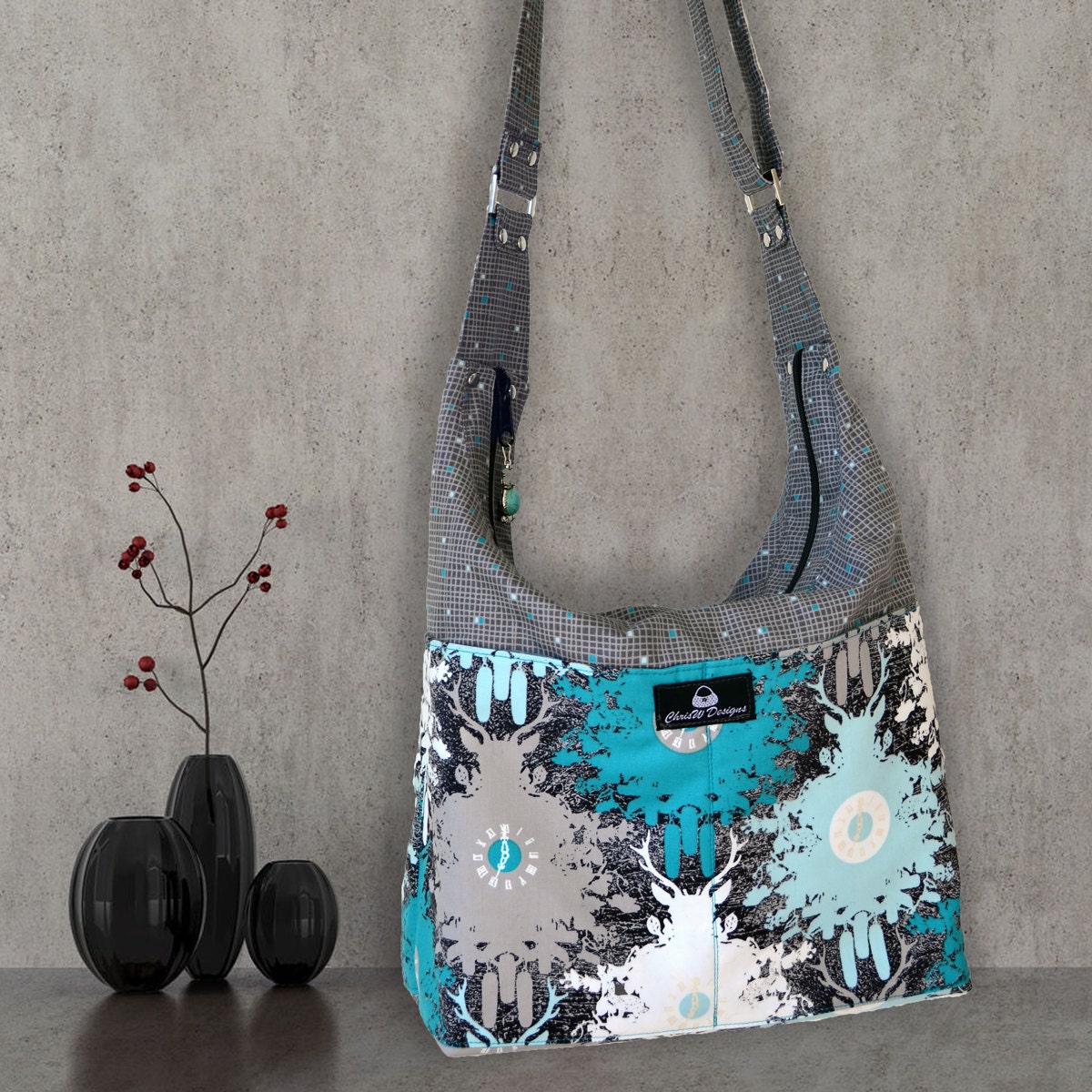 Slouch Handbag PDF Sewing Pattern Snazzy Slouch