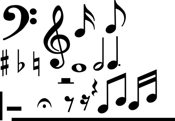 Music Symbols SVG Collection