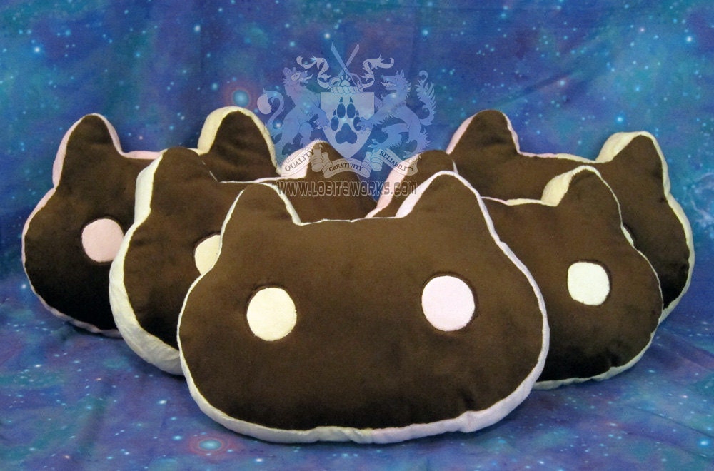 Steven Universe COOKIE CAT Plush Prop Made to by LobitaWorks