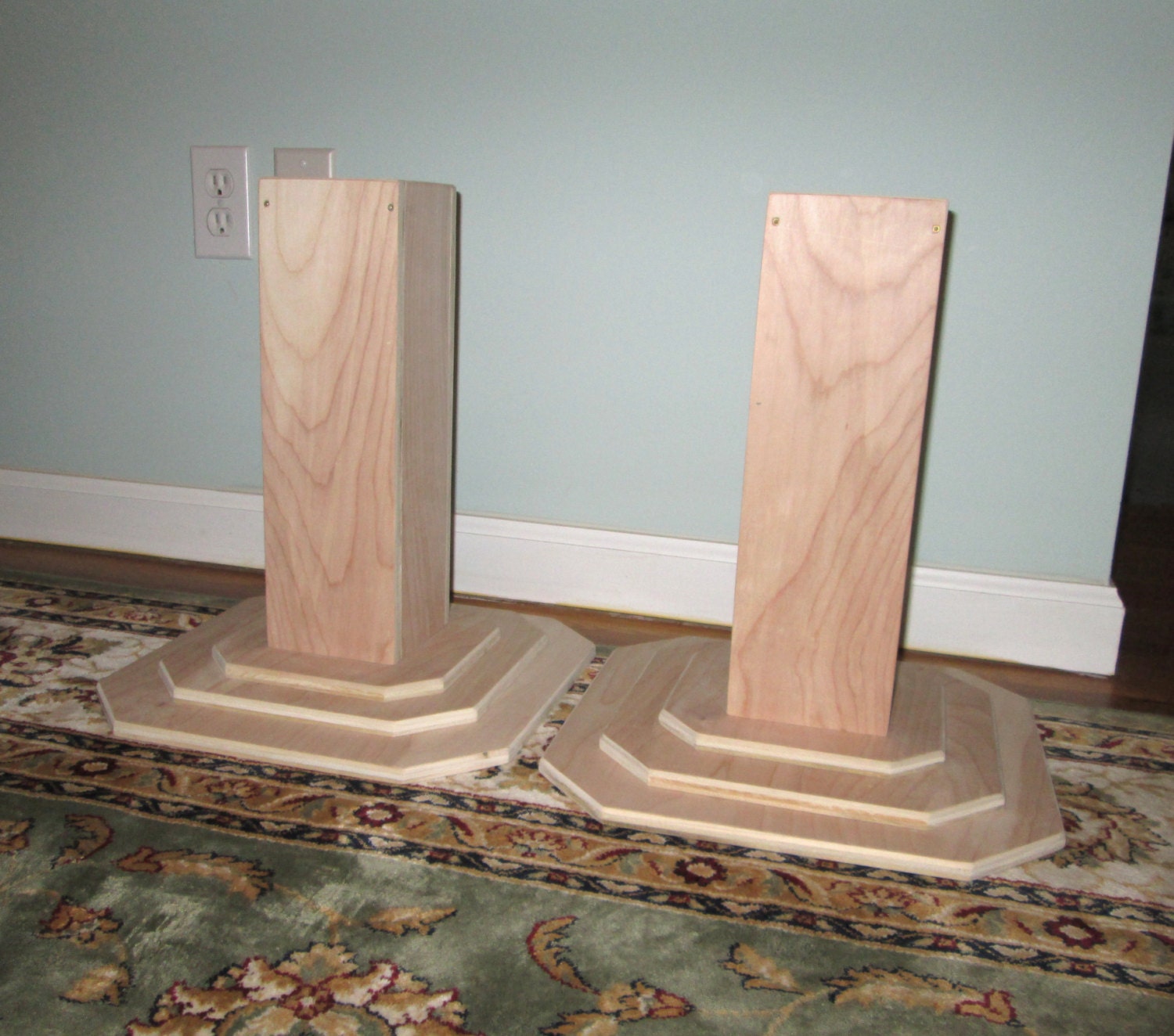 Dorm Room Bed Risers 14 Inch All Wood Construction