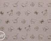 Kitten's Meow Kitties in Iron, Heather Rosas, 100% Cotton, Camelot Fabrics, 6141405 3