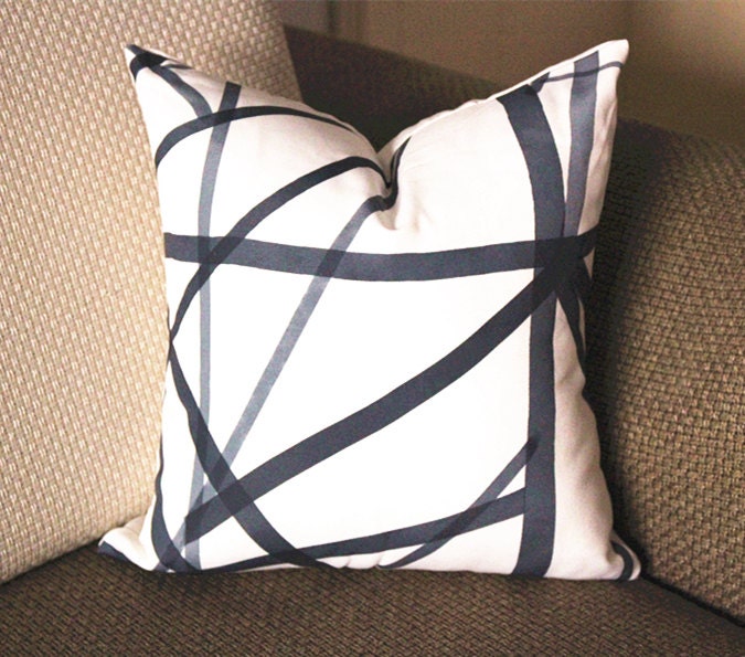 Kelly Wearstler Channels Pillow Cover Black Pillow   Il Fullxfull.823485588 3qpn 