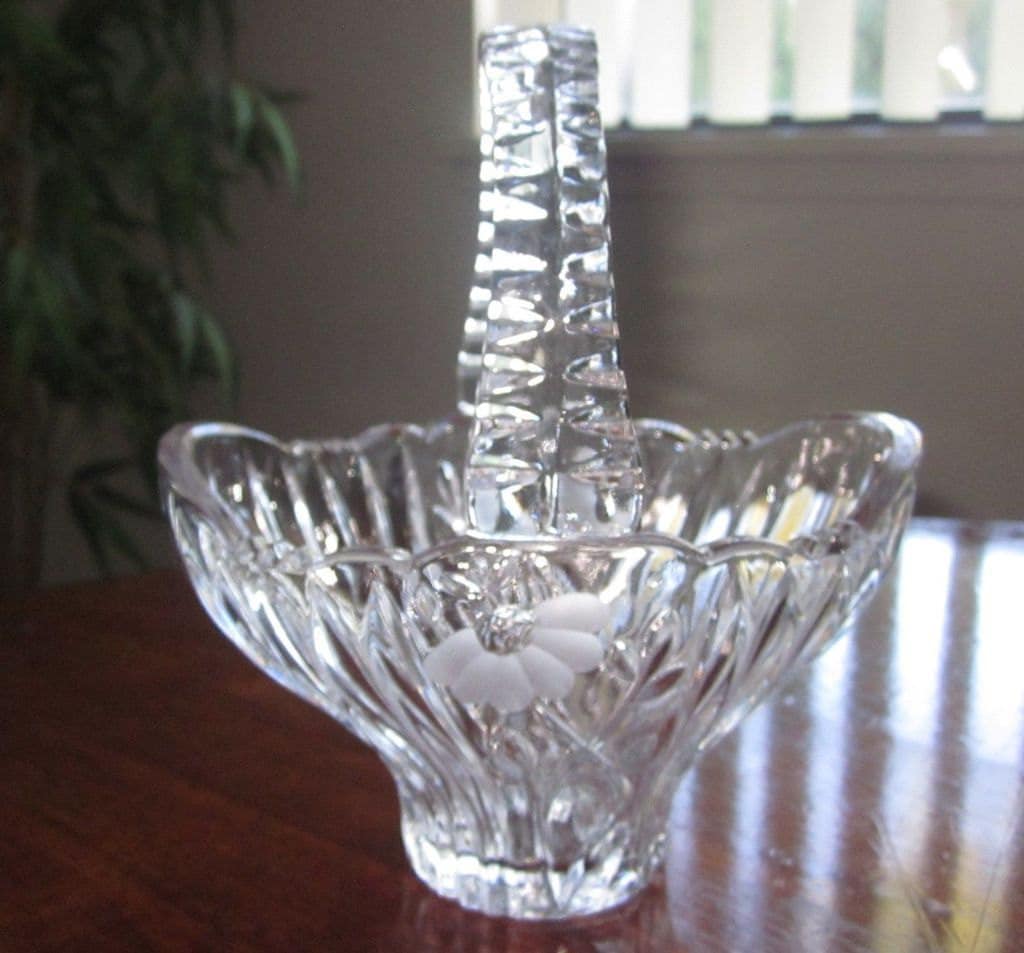 Princess House Crystal Basket