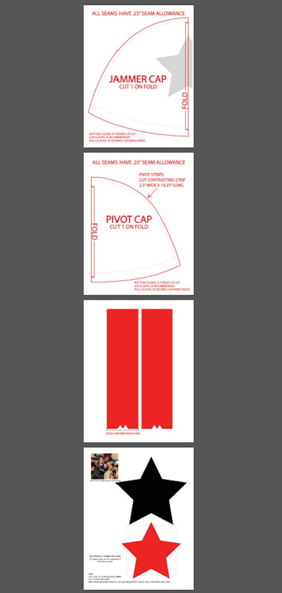 Roller Derby Helmet Cover Pattern