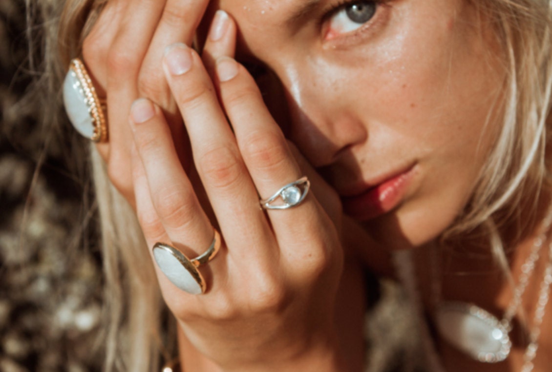 Inner Vision Eye Ring silver