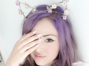 Jasmineblu's Floral Kitty Ears