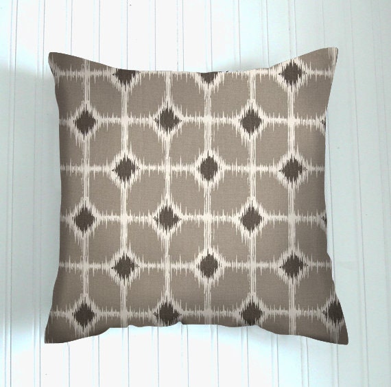 Pillows Gray Tan Pillow Decorative Pillows Pillow