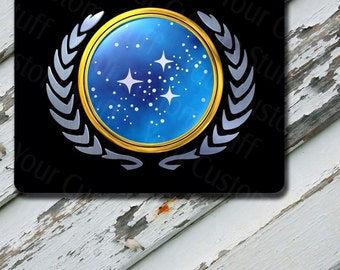 Mousepad Star Trek TNG Starfleet Logo Insignia on Mousepad