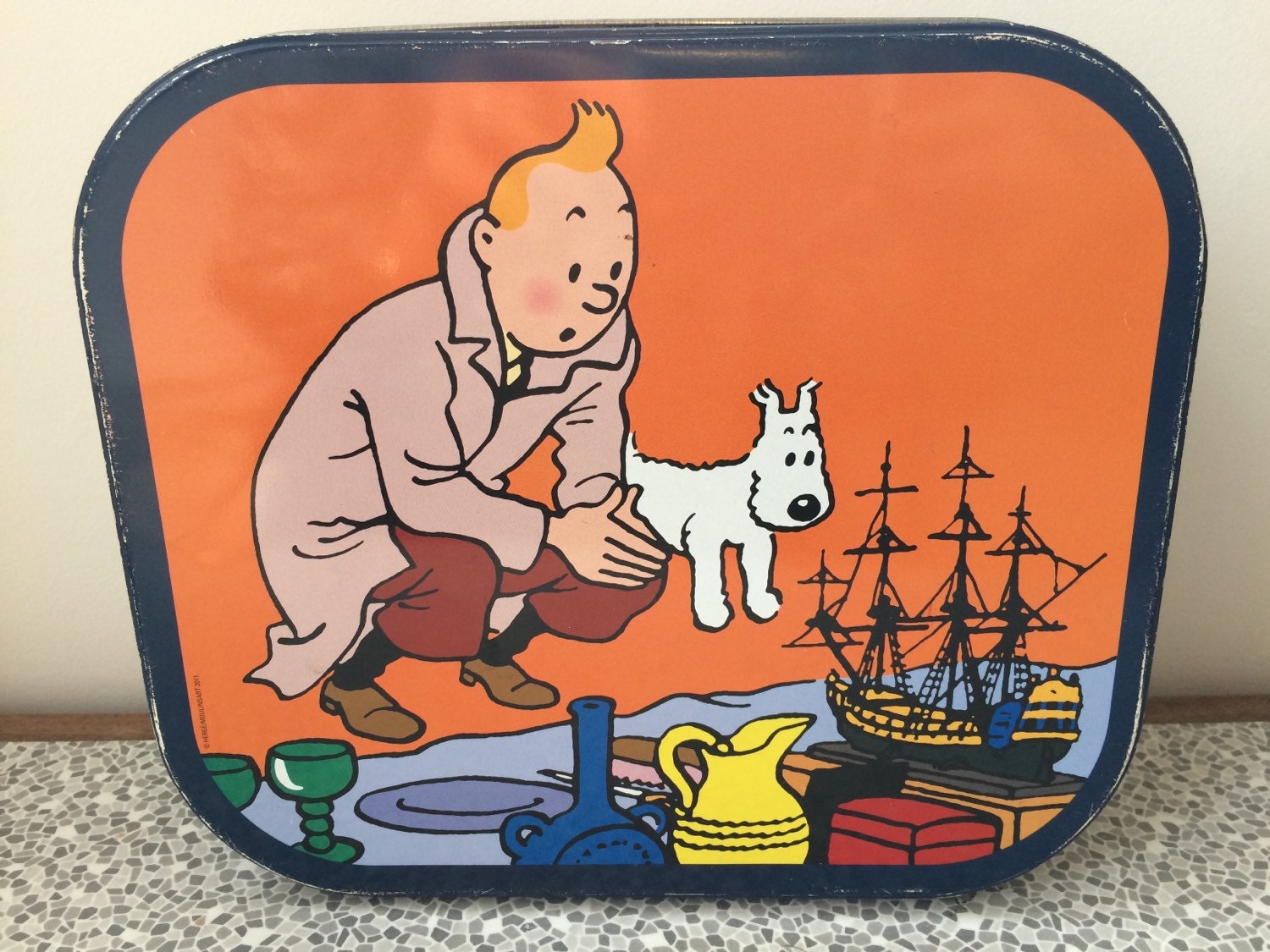 Tintin vintage tin – Haute Juice